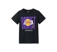 NAME IT Nkmnald NBA SS Top Noos OUS T-Shirt, Noir, 116 cm Garçon