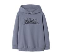 NAME IT Nkmnim Pokemon Nreg Sweat Wh Bru Sky, Gris, 122-128 Garçon