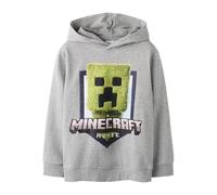 Name IT Nkmol Minecraft Nreg SWE Bru Lnoos Bfu, Gris, 146-152 Garçon
