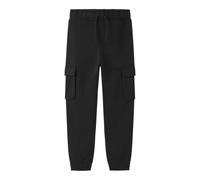 NAME IT Pant Nkmollie Pantalon Cargo Bru Noos, Noir, 128 Garçon