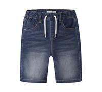NAME IT NKMRYAN Jogger DNM L Shorts 6300-TH Noos, Bleu Denim foncé, 146 cm Garçon