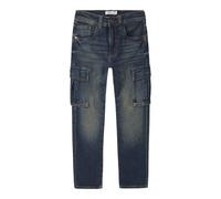 NAME IT Nkmsilas Tap Cargo Jeans 6650-az Noos, Vintage Dark Blue Denim, 158 Garçon