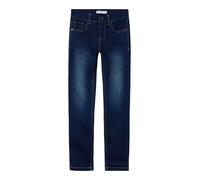 NAME IT NKMTHEO DNMTHAYER COR1 SWE Pant Noos Pantalons, Bleu foncé Denim, 12 Ans Fille