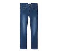 NAME IT NKMTHEO DNMTHAYER COR1 SWE Pant Noos Pantalons, Denim Bleu médium, 4 Ans Fille