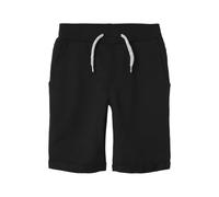 NAME IT NKMVERMO Long SWE Shorts UNB F Noos, Noir, 104 cm Fille