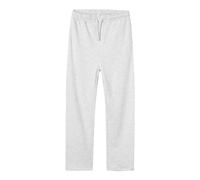 NAME IT NLNNIZU BRU Straight Sweat Pant Noos, Pantalon De Sport Mixte, Light Grey Melange,