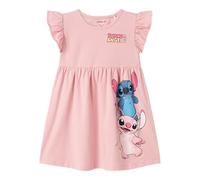 NAME IT Nmfassa Stitch SS Dress Wdi Robe pour Fille, Cameo Pink, 92