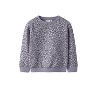 NAME IT Sweat-shirt 'NMFBEARTA' lavande / noir / blanc, Taille 104