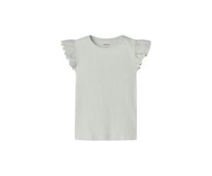 Name IT Nmfhavelle Cap SL Top, pales Aqua, 98 Fille