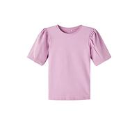 NAME IT NMFIONE SS Top PB Chemise Kurzärmeliges, Smoky Grape, 110 Filles