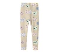 NAME IT Nmfjytte Pokemon Legging Sky, Blanc cassé, 92 Fille
