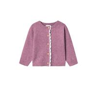 NAME IT Nmfrikimmi Ls Knit Card Cardigan, Mauve Orchid, 98 Fille