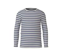 NAME IT NMFVEMMA LS Slim Top, T-Shirt À Manches Longues Fille, Wild Wind/Stripes:Jet Stream,
