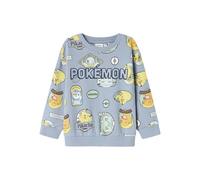 NAME IT Nmmjazy Pokemon Nreg Sweat Unb Sky, Vieux Bleu, 104 Garçon