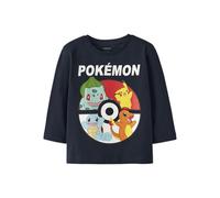 NAME IT Nmmjuice Pokemon Ls Nreg Topbox Noos Sky, Blazer Bleu Marine, 116 Garçon