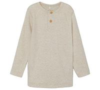NAME IT NMMKAB LS Top Noos, T-Shirt bébé garçon, Peyote Melange, 86