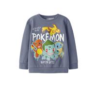 NAME IT Nmmnoa Pokemon Nreg Sky Sweat Bru, Gris, 104 Garçon