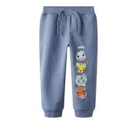 NAME IT Nmmnoa Pokemon Nreg SWE Pants Bru Sky, Gris, 116 Garçon