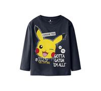 NAME IT Nmmnor Pokemon Ls Nreg Top Box Sky Nmmnor Pokemon Ls Nreg Top Box Sky Garçon (Lot de 1)