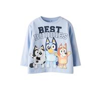 NAME IT Nmmodin Bluey Ls Nreg Top Box Sky, Kentucky Blue, 98 Garçon