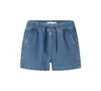 NAME IT Nmmryan Jog DNM L Short 3350-Bt H, Bleu foncé Denim, 110 Garçon