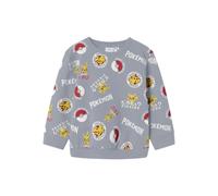 NAME IT Nmmsilo Pokemon Nreg Sky Sweat Bru, Gris, 104 Garçon