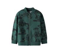 NAME IT Nmmstorm Ls Nreg Sweat Card Bru Box, Vert Bistro, 98