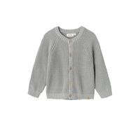 NAME IT NMNEMLEN Lin LS Knit Lil Noos, Cardigan Mixte, Limestone,