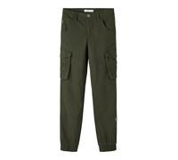 NAME IT Pantalon 'Bamgo' olive, Taille 170