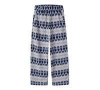 NAME IT Pantalon large pour fille, Impression violet, 13 ans
