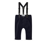 NAME IT Pantalon 'NBMBEN' bleu foncé / brun foncé, Taille 74