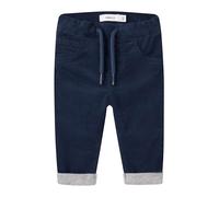 NAME IT Pantalon 'NBMBEN' bleu nuit / gris, Taille 68