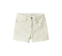 NAME IT Nkfrose Mom Twill Short 1081-Bk TB, Sugar Swizzle, 128 Fille