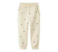 NAME IT Pantalon 'NMFValba' crème / gris foncé, Taille 98
