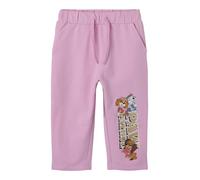 NAME IT Pantalon 'Paw Patrol' or / mauve / éosine / noir, Taille 92