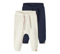 NAME IT Pantalon 'Takki' crème / bleu nuit / marron, Taille 62
