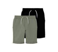 NAME IT Pantalon 'Vermo' kaki / noir, Taille 134