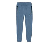 NAME IT Pantalon 'Vino' bleu chiné / noir, Taille 128