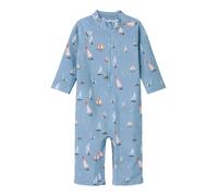 NAME IT Protection UV 'NMMZilo' bleu fumé / rouille / anthracite / blanc, Taille 98