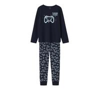 NAME IT Pyjama bleu nuit / bleu ciel, Taille 98