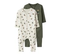 Name It Robot Long Sleeve Pyjama 2 Units Beige,Vert 9 Months Garçon