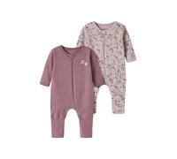 Name It Flower Long Sleeve Pyjama 2 Units Violet 18 Months Fille