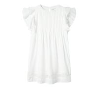 Name It Faride Short Sleeve Dress Blanc 11 Years Fille