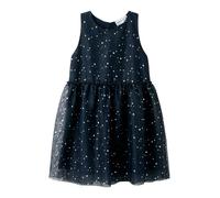 NAME IT Robe 'NKFVABOSS SPENCER' bleu foncé / blanc, Taille 116