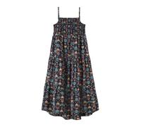 NAME IT Robe 'NKFVinaya' bleu foncé / jaune clair / menthe / orange, Taille 134