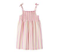NAME IT Robe 'NMFFILUAZ' mandarine / rose / rosé / blanc, Taille 110