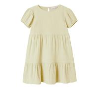NAME IT Robe 'NMFJasmin' jaune clair, Taille 86
