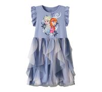 NAME IT Robe 'NMFMom Frozen' bleu-gris / bleu clair, Taille 92