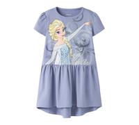 NAME IT Robe 'NMFMomsa Frozen' nude / bleu pastel / violet clair / argent, Taille 92