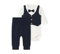 NAME IT Set 'NBMAdam' bleu foncé / blanc, Taille 50